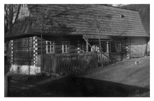 Log construction cottage