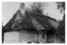 Log construction cottage