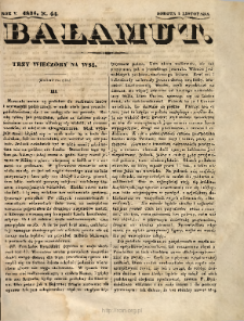 Bałamut Petersburski : pismo czasowe 1834 N.44