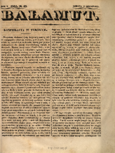 Bałamut Petersburski : pismo czasowe 1834 N.45