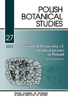 A revision of Verrucaria s.l. (Verrucariaceae) in Poland