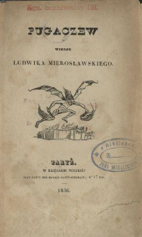 Pugaczew : wiersz Ludwika Mierosławskiego.