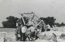 Mounting of the photo tower, field works