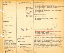 File of histopathological evaluation of nervous system diseases (1962) - nr 109/62
