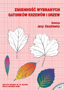 Zmienność nasion trzmieliny zwyczajnej - Euonymus europaeus i trzmieliny brodawkowatej - E. verrucosus (Celastraceae)