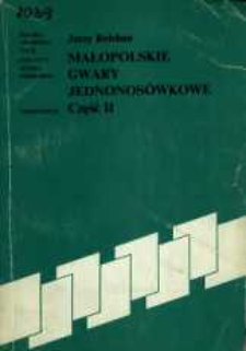 Małopolskie gwary jednonos&oacute;wkowe. Cz. 2.