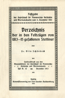 Monatsbl&auml;tter Jhrg. 27, H. 12 (1913)