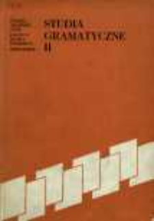 Studia Gramatyczne 2