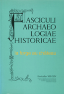 Apport des methodes analytiques pour l'etudes des objets arch&eacute;ologiques m&eacute;talliques : application au fer