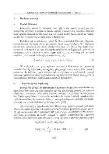 Rozmyte uog&oacute;lnienie liniowego modelu dyskryminacyjnego w zastosowaniu do przewidywania niewypłacalności