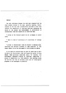 THE INTERNATIONAL ECONOMIC COOPERATION: THEORETICAL FOUNDATIONS * THE NECESSARY CONDITION FOR EXISTENCE OF A STABLE COOPERATION
