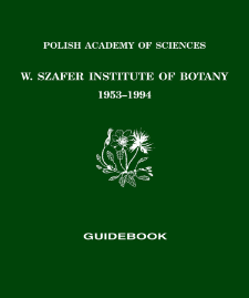 Polish Academy of Sciences - W. Szafer Institute of Botany 1953-1994 : guidebook