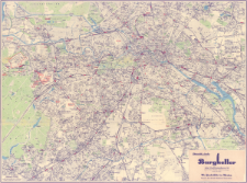 Olympia -Stadtplan von Berlin : Maßstab 1:25 000