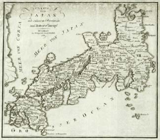 Charte von Japan mit seinen VII Provinzen nach Robert's Entwurfe.