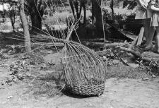 Weaving of a basket