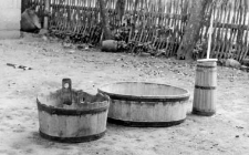 stave bucket, tub and butter churn (vernacular term: bójka)