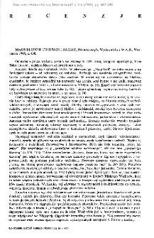 Historia stroju, Maguelonne Toussaint-Samat, Warszawa 1998 : [recenzja]