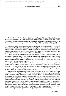 Tender Meat under the Saddle. Customs of Eating, Drinking and Hospitality among Conquering Hungarians and Nomadic Peoples, ed. József Laszkovsky, Krems 1998 : [recenzja]