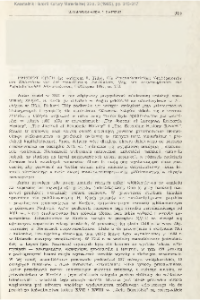 "Die Hausindustriellen Textilgewerbe am Niderrhein vor der industriellen Revolution. Von der urspr&uuml;nglichen zur kapitalistischen Akkumulation", Herbert Kisch, G&ouml;ttingen 1981 : [recenzja]
