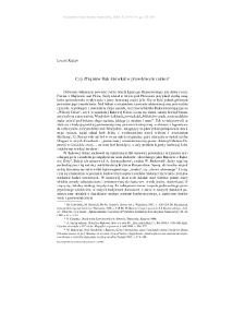 Czy Zbigniew Bąk mieszkał w prawdziwym zamku?