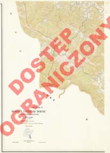 Powiat Ustrzyki Dolne : wojew&oacute;dztwo rzeszowskie : skala 1:25 000