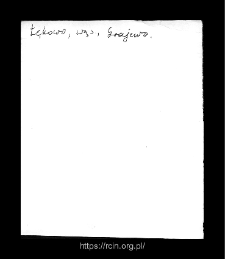 Łękowo. Files of Wizna district in the Middle Ages. Files of Historico-Geographical Dictionary of Masovia in the Middle Ages