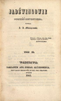 Jadźwingowie : powieść historyczna. T. 2