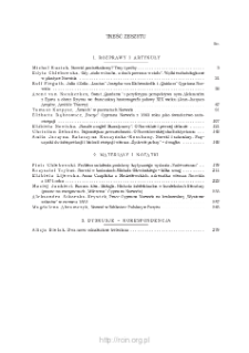 Pamiętnik Literacki Z. 3 (2021), Spis treści