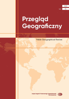 Przegląd Geograficzny T. 93 z. 4 (2021), Spis treści