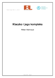 Klaczko i jego kompleks