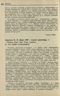 Genoways H. H. (Red.) 1987 - Current mammalogy. 1 - Plenum Press, New York, London, ss. 519. [ISBN 0-306-42430-4]