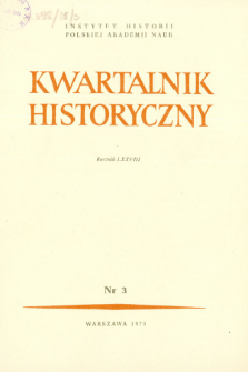 Pr&oacute;ba prognozy rozwoju kadry historycznej do 1985 r.