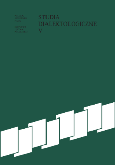 Studia dialektologiczne. [T.] 5