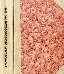 Sprawozdanie z badań archeologicznych w Korytnicy (stan. I), pow. Jędrzej&oacute;w, w 1965 roku