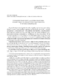 Etnolodzy francuscy a Algieria Francuska. Wybory moralne, polityczne i merytoryczne w sytuacji kolonialnej