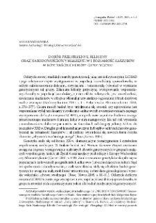 Dob&oacute;r przestrzenny, religijny oraz narodowościowy małżeństw i tożsamość Kaszub&oacute;w w kontekście choroby genetycznej