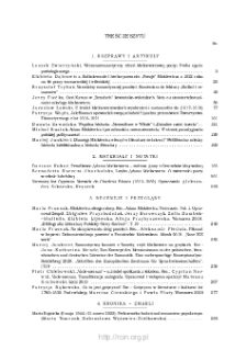 Pamiętnik Literacki, Z. 3 (2022), Spis treści