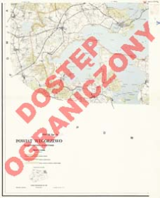 Powiat Węgorzewo : województwo olsztyńskie : skala 1:25 000