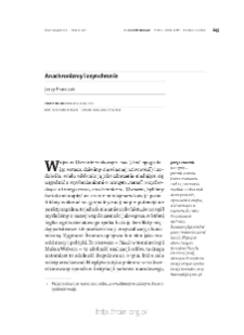 Anachronizmy i asynchronie