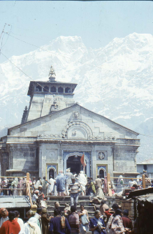 Kedarnath Temple Fragment (Iconographic Document)