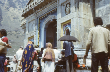 Fragment świątyni w Kedarnath (Dokument ikonograficzny)