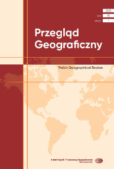 Przestrzenne cechy transgranicznej wsp&oacute;łpracy turystycznej w regionie Morza Bałtyckiego = Spatial features of cross-border tourist cooperation in the Baltic Sea Region