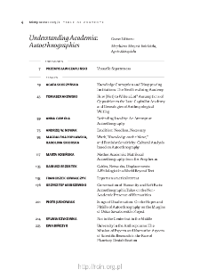 Teksty Drugie Nr 1 (2023), Table of contents