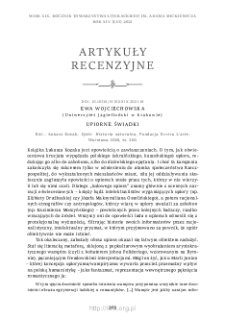Upiorne świadki. Rec.: Ł. Kozak, Upiór. Historia naturalna