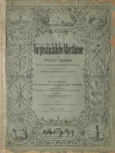 Die Grabhügel von Leubingen, Sömmerda und Nienstedt : allgemeine Einleitung : Charakteristik und Zeitfolge der Keramik Mitteldeutschlands. H. 2