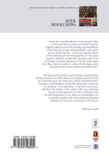 Vol.2. After revolution. Back cover