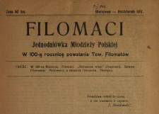 Filomaci : jednodni&oacute;wka młodzieży polskiej : w 100-ą rocznicę powstania Tow. Filomat&oacute;w.