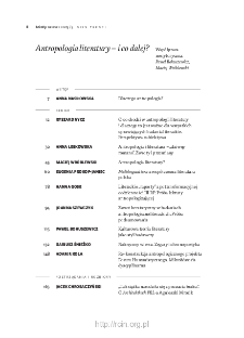 Teksty Drugie Nr 3 (2023), Spis treści