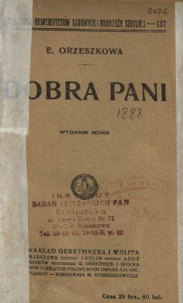 Dobra pani