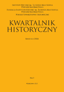 Szkoła Szymona Askenazego: przypadek Kazimierza Woźnickiego (1878&ndash;1949)
